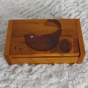 Wooden Cedar Bird Box 